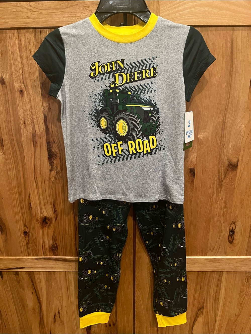 John Deere Kids (sz 6) 'Off Road' Tractor Pajama Set